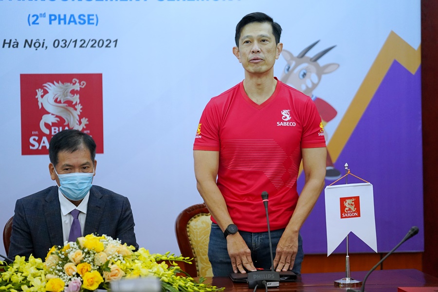 Ông Bennett Neo – Tổng Giám đốc SABECO tự hào hợp tác với Tổng cục Thể dục thể thao và Ban tổ chức SEA Games trong việc hỗ trợ các hoạt động cho SEA Games 31 tại Việt Nam.